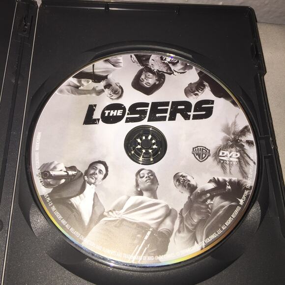Dvd Used The Losers Special Features WB Zoe Saldana Chris Evans Idris Elba - Picture 3 of 4